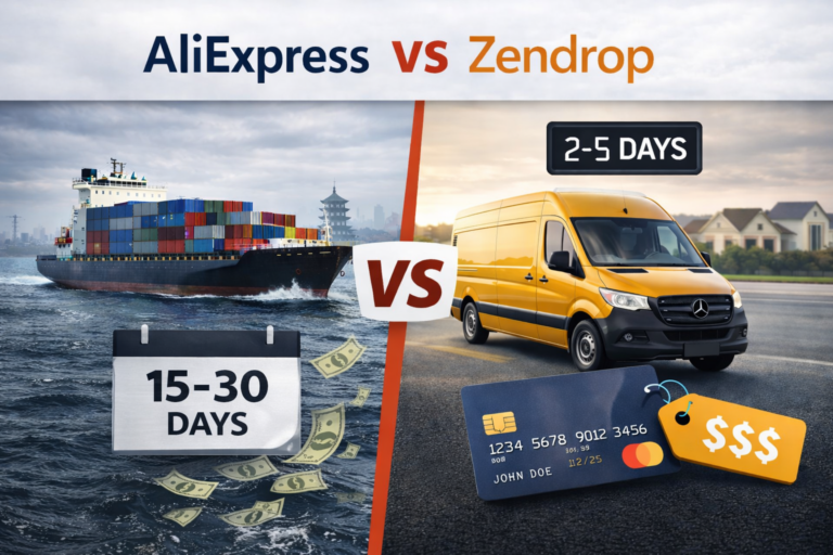 AliExpress vs Zendrop: Speed vs Cost