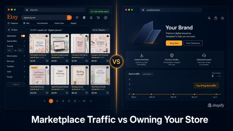 Shopify vs Etsy