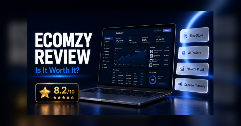 Ecomzy Review: Is It Worth It? Honest Look at AI Tools, Profit Margins & Real Results