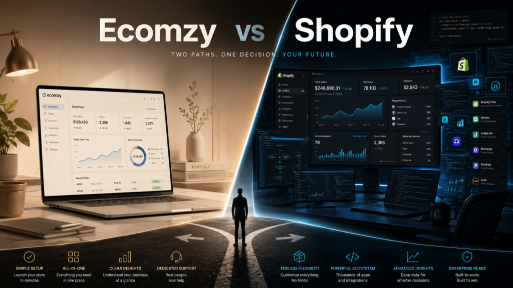 Ecomzy vs Shopify