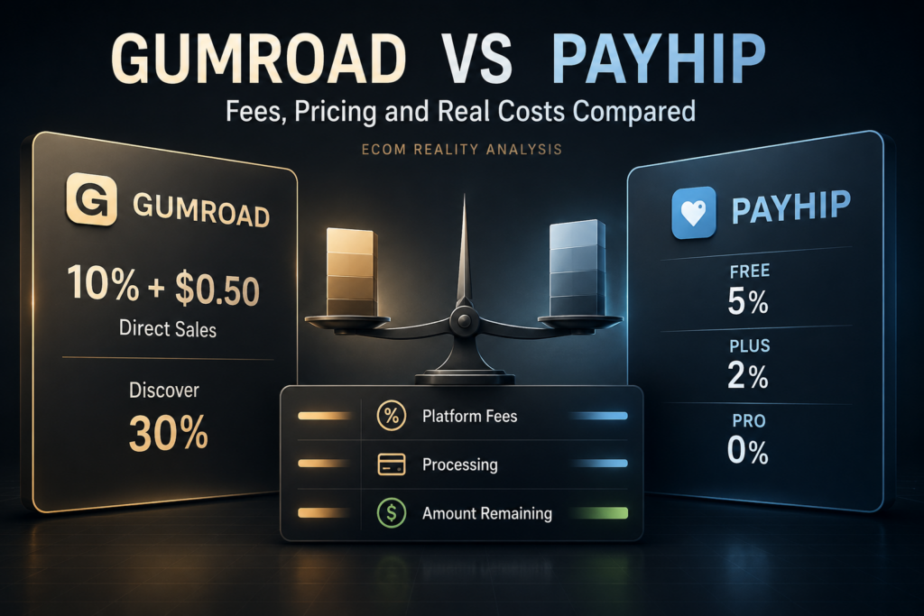 Gumroad vs Payhip