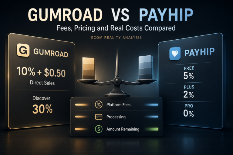 Gumroad vs Payhip