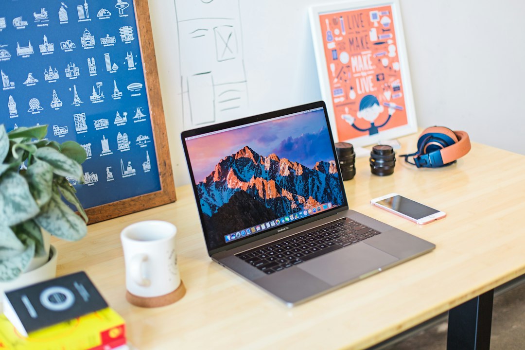 Digital creator desk setup illustrating an all-in-one creator platform