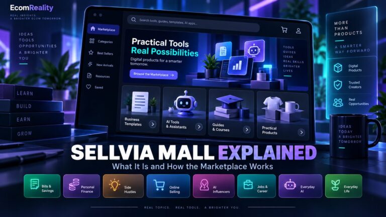 Sellvia Mall Explained - what it is and how the marketplace works