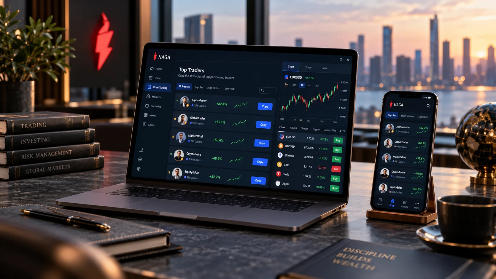 NAGA Review: Autocopy, Trading Costs and Risk Controls - editorial cover